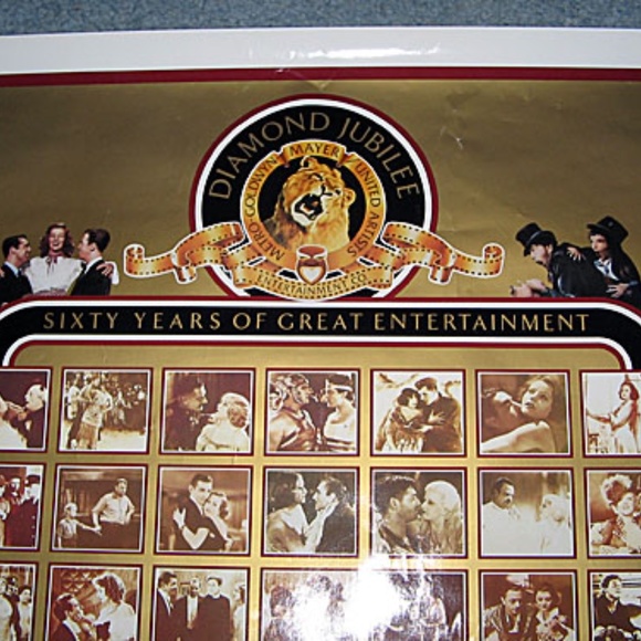 MGM Diamond Jubilee 60 Years Auth. 1-Sheet Poster - Picture 4 of 6